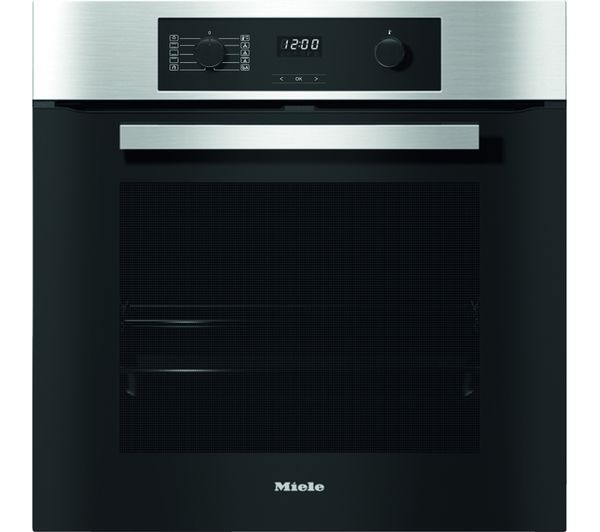 MIELE H2267-1BP Electric Pyrolytic Oven - Steel