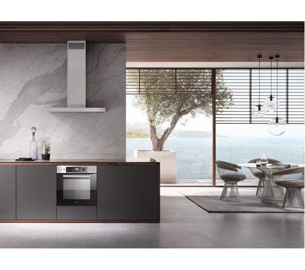 MIELE H2267-1BP Electric Pyrolytic Oven - Steel