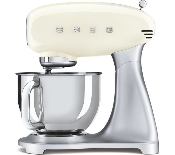 SMEG 50 s Retro SMF02CRUK Stand Mixer - Cream