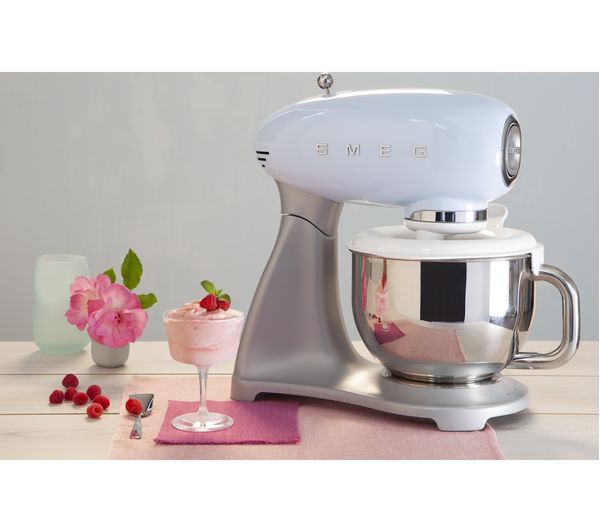 SMEG 50 s Retro SMF02PBUK Stand Mixer - Pastel Blue