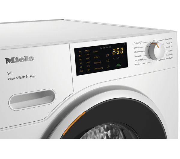 MIELE W1 PowerWash WWD 320 8 kg 1400 Spin Washing Machine - White