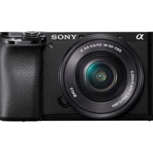 SONY a6100 Mirrorless Camera with E PZ 16-50 mm f 3.5-5.6 OSS Lens