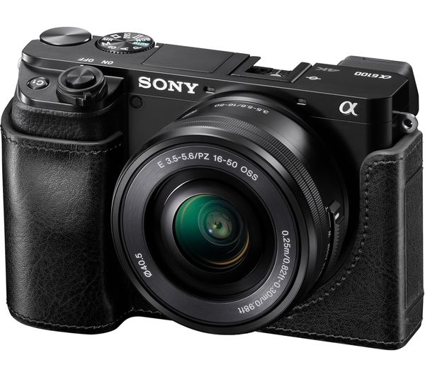 SONY a6100 Mirrorless Camera with E PZ 16-50 mm f 3.5-5.6 OSS Lens
