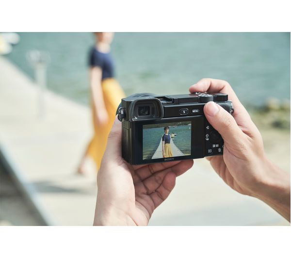SONY a6100 Mirrorless Camera with E PZ 16-50 mm f 3.5-5.6 OSS Lens