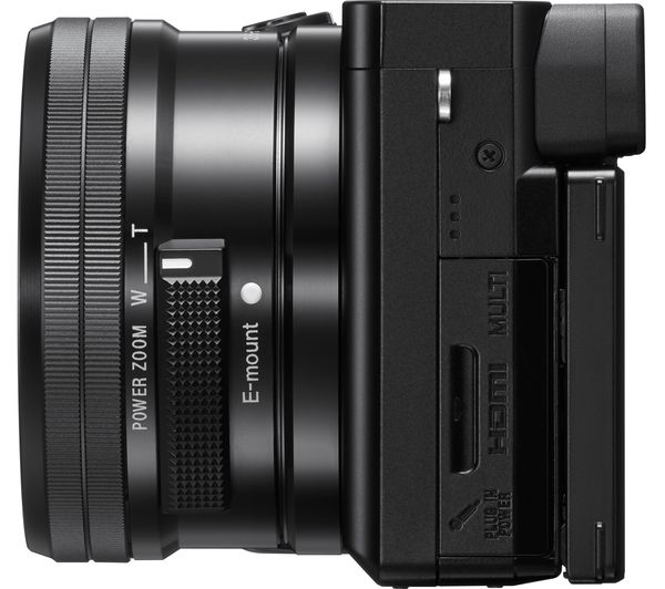SONY a6100 Mirrorless Camera with E PZ 16-50 mm f 3.5-5.6 OSS Lens