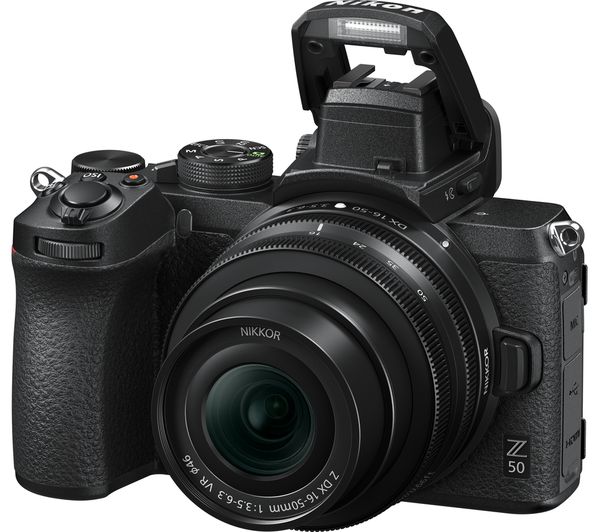 NIKON Z 50 Mirrorless Camera with NIKKOR Z DX 50-250 mm f 4.5-6.3 VR & 16-50 mm f 3.5-6.3 VR Lens