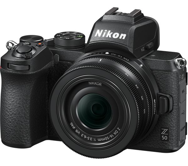 NIKON Z 50 Mirrorless Camera with NIKKOR Z DX 50-250 mm f 4.5-6.3 VR & 16-50 mm f 3.5-6.3 VR Lens