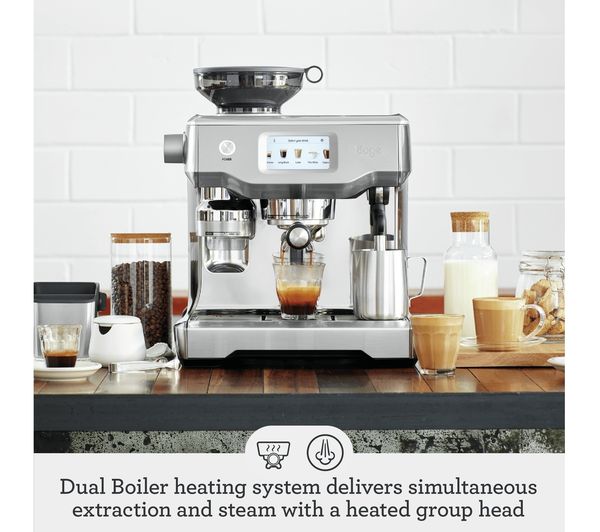 SAGE the Oracle Touch SES990 Bean to Cup Coffee Machine - Stainless Steel