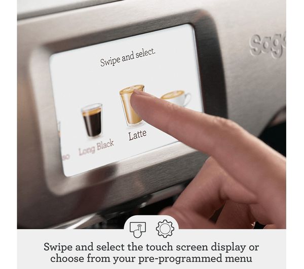 SAGE the Oracle Touch SES990 Bean to Cup Coffee Machine - Stainless Steel