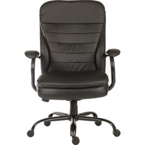 TEKNIK Goliath B991 Bonded Leather Reclining Executive Office Chair - Black