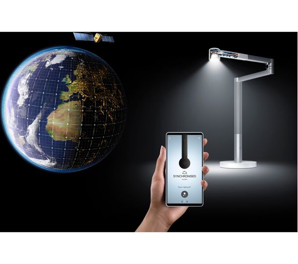 DYSON Solarcycle Morph Desk - White & Silver