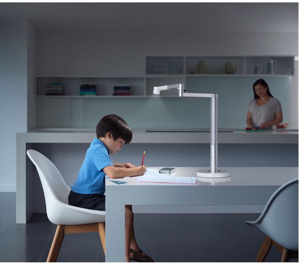DYSON Solarcycle Morph Desk - White & Silver