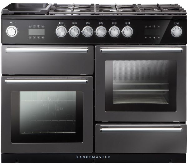 RANGEMASTER Nexus Steam 110 cm Dual Fuel Range Cooker - Slate