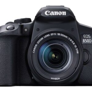 CANON EOS 850D DSLR Camera with EF-S 18-55 mm f 4.0 - f 5.6 IS STM Lens