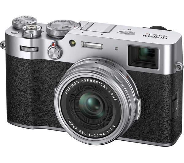 FUJIFILM X100V High Performance Compact Camera - Silver