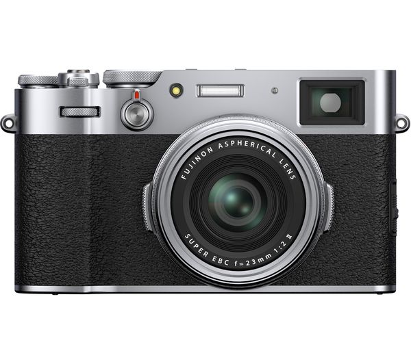 FUJIFILM X100V High Performance Compact Camera - Silver