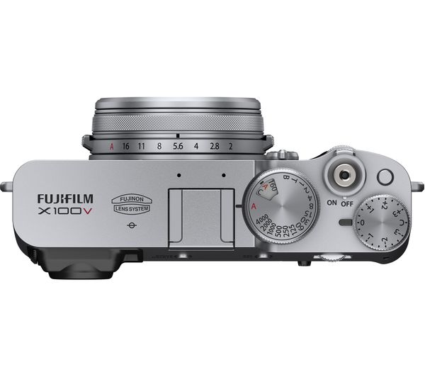 FUJIFILM X100V High Performance Compact Camera - Silver