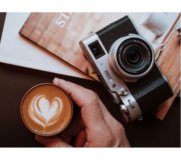 FUJIFILM X100V High Performance Compact Camera - Silver
