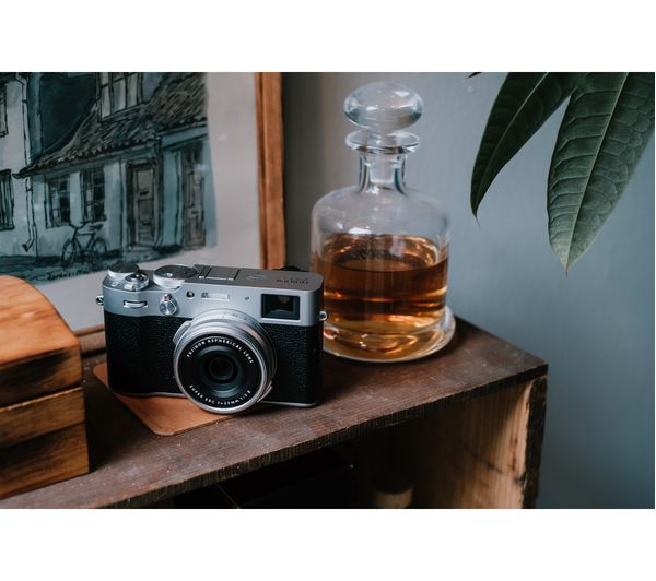 FUJIFILM X100V High Performance Compact Camera - Silver