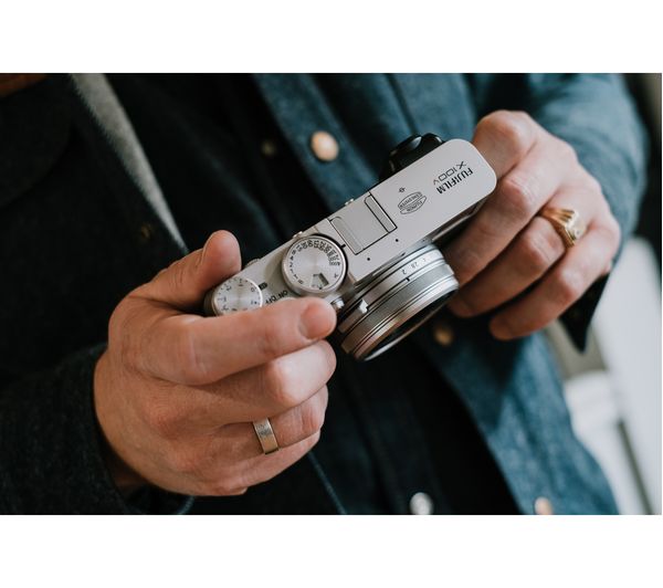 FUJIFILM X100V High Performance Compact Camera - Silver