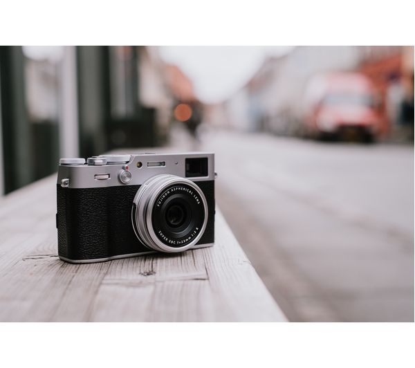 FUJIFILM X100V High Performance Compact Camera - Silver