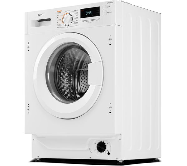 LOGIK LI8W6D20 Integrated 8 kg Washer Dryer