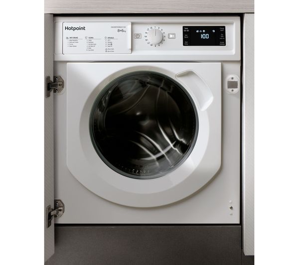 HOTPOINT BI WDHG 861484 Integrated 8 kg Washer Dryer