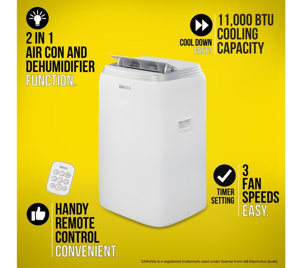 ZANUSSI ZPAC11001 Air Conditioner
