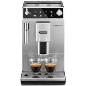 DELONGHI Autentica ETAM 29.510.SB Bean to Cup Coffee Machine - Silver & Black