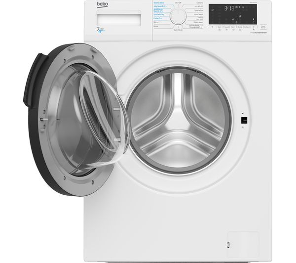 BEKO WDK742421W Bluetooth 7 kg Washer Dryer - White