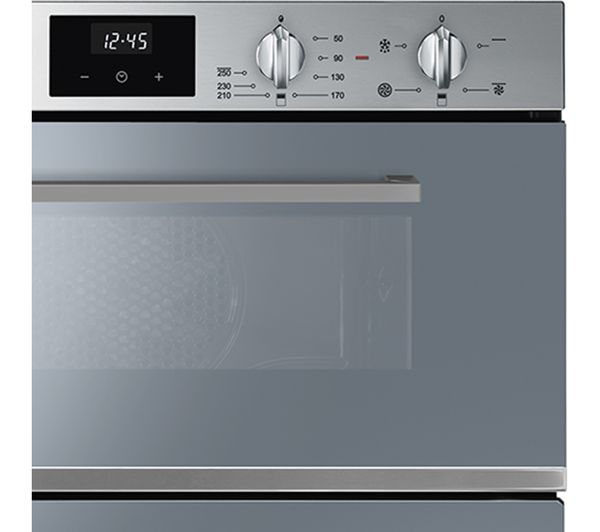SMEG DUSF400S Electric Built-under Double Oven - Silver