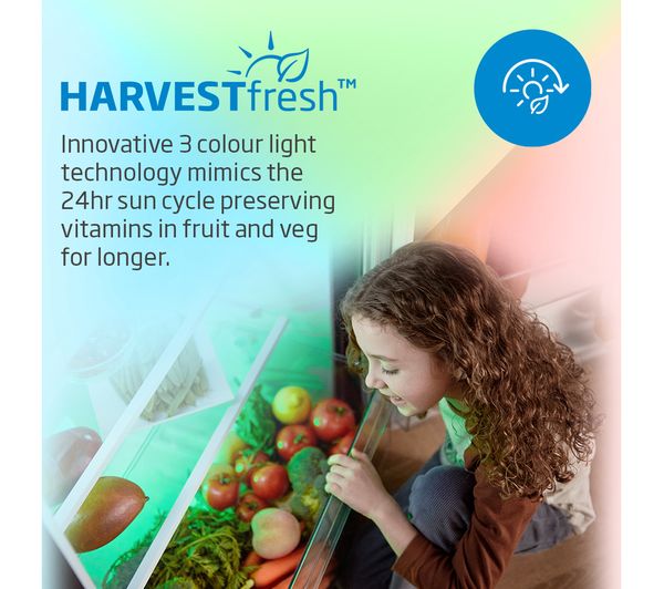 BEKO Pro HarvestFresh CXFG3691VA 50 50 Fridge Freezer - Anthracite