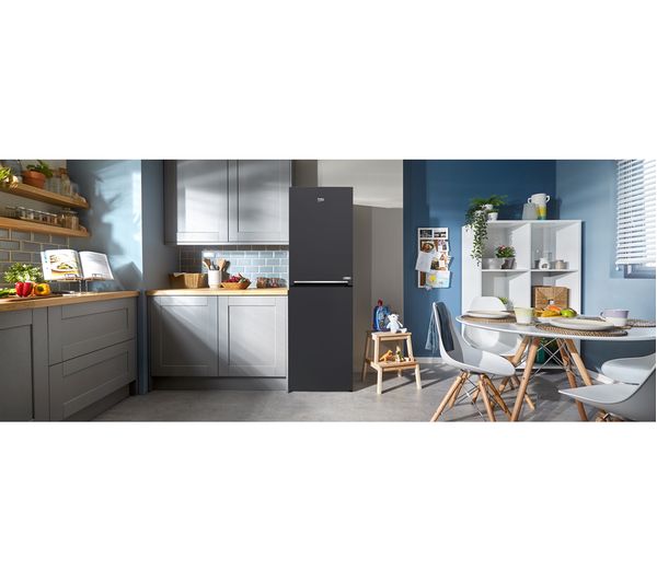 BEKO Pro HarvestFresh CXFG3691VA 50 50 Fridge Freezer - Anthracite