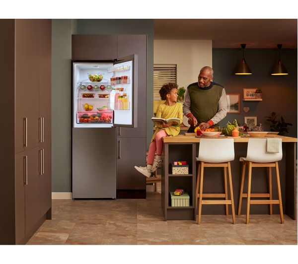BEKO Pro HarvestFresh CXFG3691VA 50 50 Fridge Freezer - Anthracite
