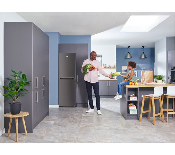 BEKO Pro HarvestFresh CXFG3691VA 50 50 Fridge Freezer - Anthracite