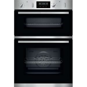 NEFF N50 U2GCH7AN0B Electric Double Pyrolytic Oven - Stainless Steel