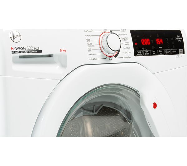HOOVER H3W69TME NFC 9 kg 1600 Spin Washing Machine - White