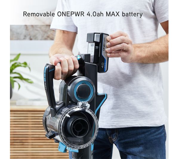 VAX Blade 4 Pet Dual Battery CLSV-B4DP Cordless Vacuum Cleaner – Graphite & Blue