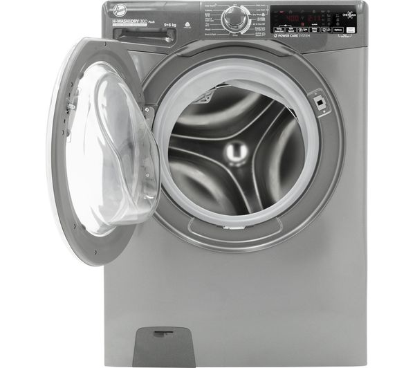HOOVER H-Wash 300 H3DS696TAMCGE NFC 9 kg Washer Dryer - Graphite