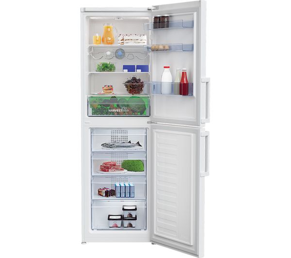 BEKO Pro HarvestFresh CFP3691VW 50 50 Fridge Freezer - White