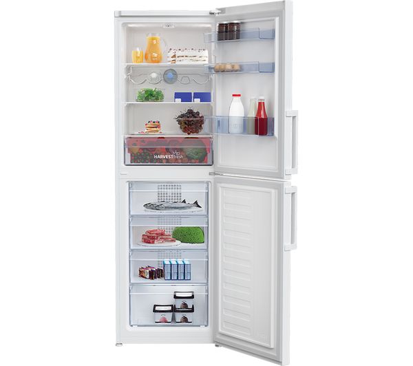 BEKO Pro HarvestFresh CFP3691VW 50 50 Fridge Freezer - White