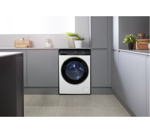 HAIER I-Pro Series 7 HW120-B14979 12 kg 1400 Spin Washing Machine - White