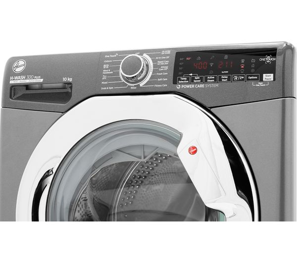 HOOVER H-Wash 300 H3WS610TAMCGE NFC 10 kg 1600 Spin Washing Machine – Graphite