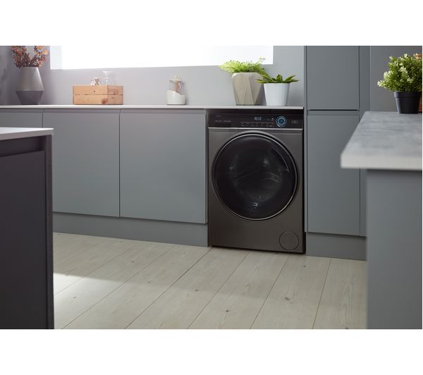 HAIER I-Pro Series 7 HW100-B14979S 10 kg 1400 Spin Washing Machine - Graphite