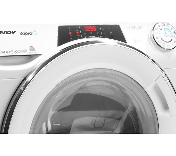 CANDY Rapido ROW4964DWMCE WiFi-enabled 9 kg Washer Dryer - White