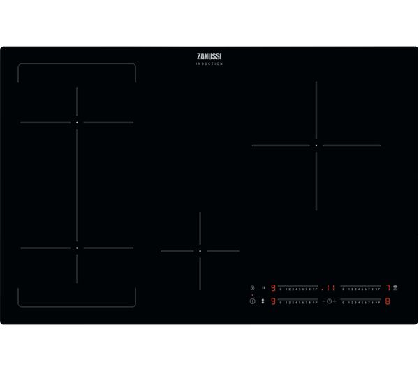 ZANUSSI ZIFN844K 78 cm Electric Induction Hob - Black