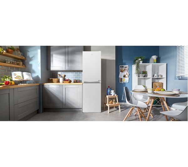 BEKO Pro HarvestFresh CXFG3601VW 50 50 Fridge Freezer - White