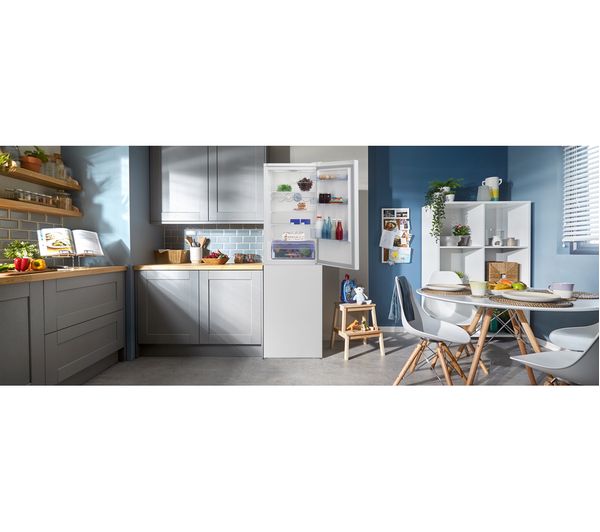 BEKO Pro HarvestFresh CXFG3601VW 50 50 Fridge Freezer - White