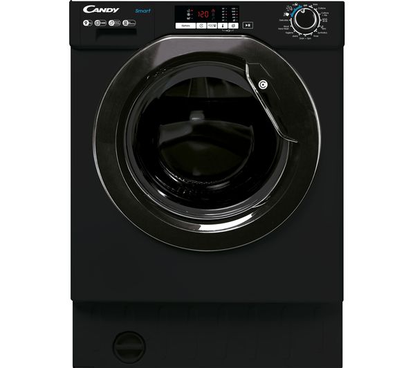 CANDY CBW49D2BBE Integrated 9 kg 1400 Spin Washing Machine - Black