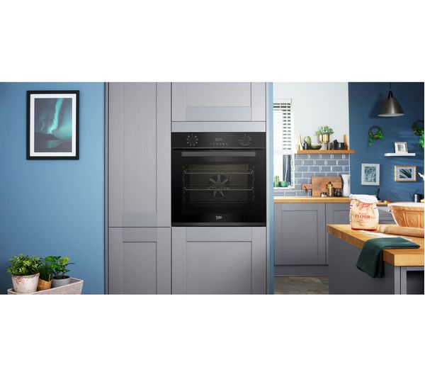 BEKO Pro AeroPerfect RecycledNet BBXIM17300DX Electric Oven - Dark Steel